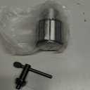 Acrux7 1/32"- 5/8" MT2 Drill Chuck for Lathe, JT33 Drill Chuck with Morse Taper 2 Arbor & Chuck Key