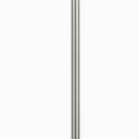 Bathroom Curtain Holder,  Shower Curtain Rod, Size 44inc, Silver