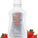 SuperMouth Ortho Mouthwash  Fluoride + Nano-Hydroxyapatite, Vitamins D3 & K2, Prebiotics, Alcohol-Free, Alkaline pH, Protects Teeth with Braces & Aligners, Reduces White Spots, Tasty Flavors