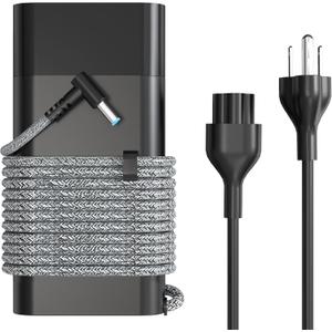 200W Laptop Charger for HP Original Omen, Pavilion Gaming 15 16 17, Victus 15 16, ZBook 15 17, ZBook Fury Create Studio Envy 15 2020 TPN-DA10 Gaming Laptop Power Adapter Supply AC Adapter (200W 4.5mm)