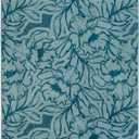 SOFE H&L | Playa Velour Large Beach Towel Pack of 2 (35” x 70”) Flowers - Green | Thick, Premium, Fade Resistant, Durable | Luxury Resort Quality Pool Towel, Turkish Beach Towel with Shoulder Strap, Set of 2