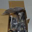 Electric Can Opener - 4 in 1 Under the Cabinet Mounted Can Opener, Blade Sharpener, Bottle Opener, Jar Opener, Mounting Bracket, Large or Small Cans for Seniors with Arthritis - Elitra Home (Black)