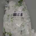 8 Pcs Large Hydrangea Artificial Flowers 27.5 inches Realistic Single Long Stem Full Faux Silk Hydrangea Bouquets Flowers Arrangements Home Decor DIY Wedding Centerpieces(Champange)