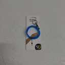 Nite Ize KWB-03-R6 Key Band-It, Stretch Wristband Key Chain With S-Biner Clip, Blue