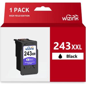 243XXL Ink PG-243 XL Black Ink Cartridge Higher Yield Replacement for Canon Printer PG-243XL XXL with Canon Pixma Mg2522 Mx492 Tr4520 Ts3322 Mx490 Mg2520 Ts202 Tr4500 Ts302 Mg2922 MG2500