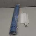 DZDOV Silicone Placemat for Baby Self-Eating: Dishwasher Safe & Non-Slip for Dining Table - Table Mat for Baby 8-18 Months (Blue)