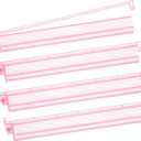 Mahjong Racks with Pushers 4PCS Set Majiang Tile Holder Acrylic Mahjong Racks Accessories and Gifts