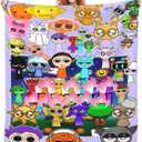 FINENESS SINCE 1988 Gamer Cartoon Blanket for Boys Birthday Throw Blanket for Boys Birthday Gift Home Fleece Throw Blankets for Couch Bed Sofa Gamer Blanket 50"x40"