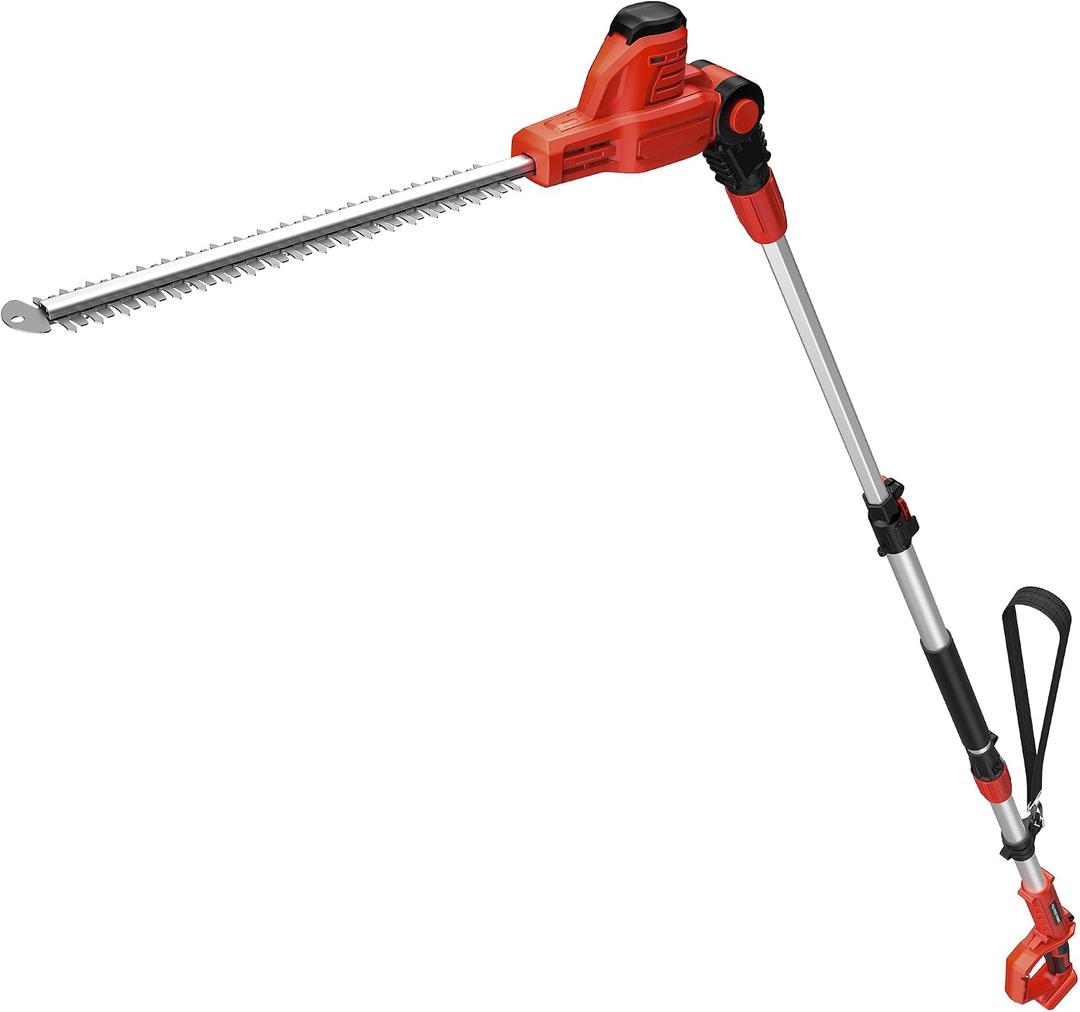 20" Pole Hedge Trimmer (No Battery) Compatible with Milwaukee18V Battery