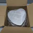 3 Pieces 8 Inch Heart Shaped Aluminum Cake Pans - Funny Baking Tins, DIY Heart Cake Molds for Kitchen, Birthday & Wedding Baking