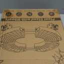 sanyi Plant Caddy with Wheels, 2 Pack 8-21" Adjustable Rolling Plant Stands with Wheels Heavy Duty Large Plant Potted Trolley Dolly Cart Garden Tower Pot Greenstalk Vertical Planter Umbrella Base (Black)