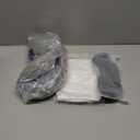 Face Down Pillow for Massage Table, Massage Headrest for Bed, Stomach Sleeping Pillow with Face Cradle Pad, BBL Pillow After Surgery Post Eye Surgery Recovery, Massage Pillow with Removable Cover Grey (Gray)