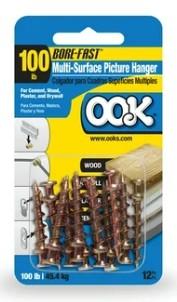 OOK® Bore Fast Multi-Surface Picture Hanger