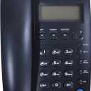 Ornin Y043 Corded Landline Telephone for Home, Caller ID/Call Waiting, Easy-to-Use, Speaker, Display, Desk Phone Only (Black)