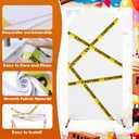 Construction Birthday Party Arch Cover Set of 3 Construction Arch Backdrop Spandex Stretch Backdrop Stand Cover 4ft, 5ft, 6ft(Caution)