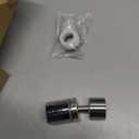 Hibbent NSF/ANSI/CAN 61 Certified Faucet Aerator, CUPC Certification 360 Degree Swivel Kitchen Sink Aerator, 2-Flow Sprayer Faucet Replacement Part 55/64 Inch Female Thread - Brushed Nickel