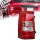Huray Tail Light Assembly for Jeep Patriot 2008-2017 Rear Brake Light OE Tail Lamp Replacement (Driver Side(Left))
