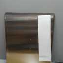 24" x 16" Stainless Steel Backsplash Panel Hand Dryer Splash Guard Wall Backsplash Protector with Ultra Strength Adhesive for Bathroom, Kitchen, Stovetop