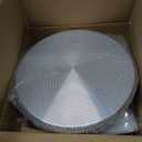 RFAQK 50PCs Cake Decorating Supplies Kit with 12" Aluminum Rotating Cake Turntable Stand, Professional Leveler, Straight & Offset Spatulas, 12 Numbered Icing Tips & Bags