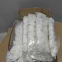 50PCS Artificial Cherry Blossom, Silk Cherry Blossom Branches, Realistic Fake Flowers for Weddings, Square Halls, Artificial Trees, Hotel Activities, Living Room Home Decoration (White)