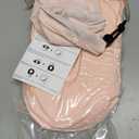 urnexttour Travel Pillow for Airplane Memory Foam Neck Pillow, Soft & Support Travel Pillow for Travelling, Sleeping Rest, Car, Train and Home Use (Pink), Regular