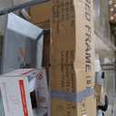 IDEALHOUSE Bunk Bed Twin Over Full Size with High Guardrail and Ladder,Twin Size Convertible Metal Bunk Beds for Kids/Teens/Adults,Easy Assembly, No Box Spring Needed,Vintage Brown