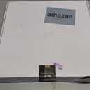 White Acrylic Large Ottoman Tray with Handles 18"x18"x2" Spill Proof Serving Tray Rubber Boot Organizer Tray Decorative for Living Room Bedroom Kitchen Entryway Coffee Table Countertop