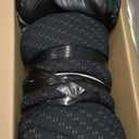 Dual Layer 3 Inch Memory Foam Mattress Topper King Size, 2 Inch Gel Memory Foam Plus 1 Inch Cooling Pillow Top Mattress Pad Cover, with 8-21 Inch Deep Pocket, Black