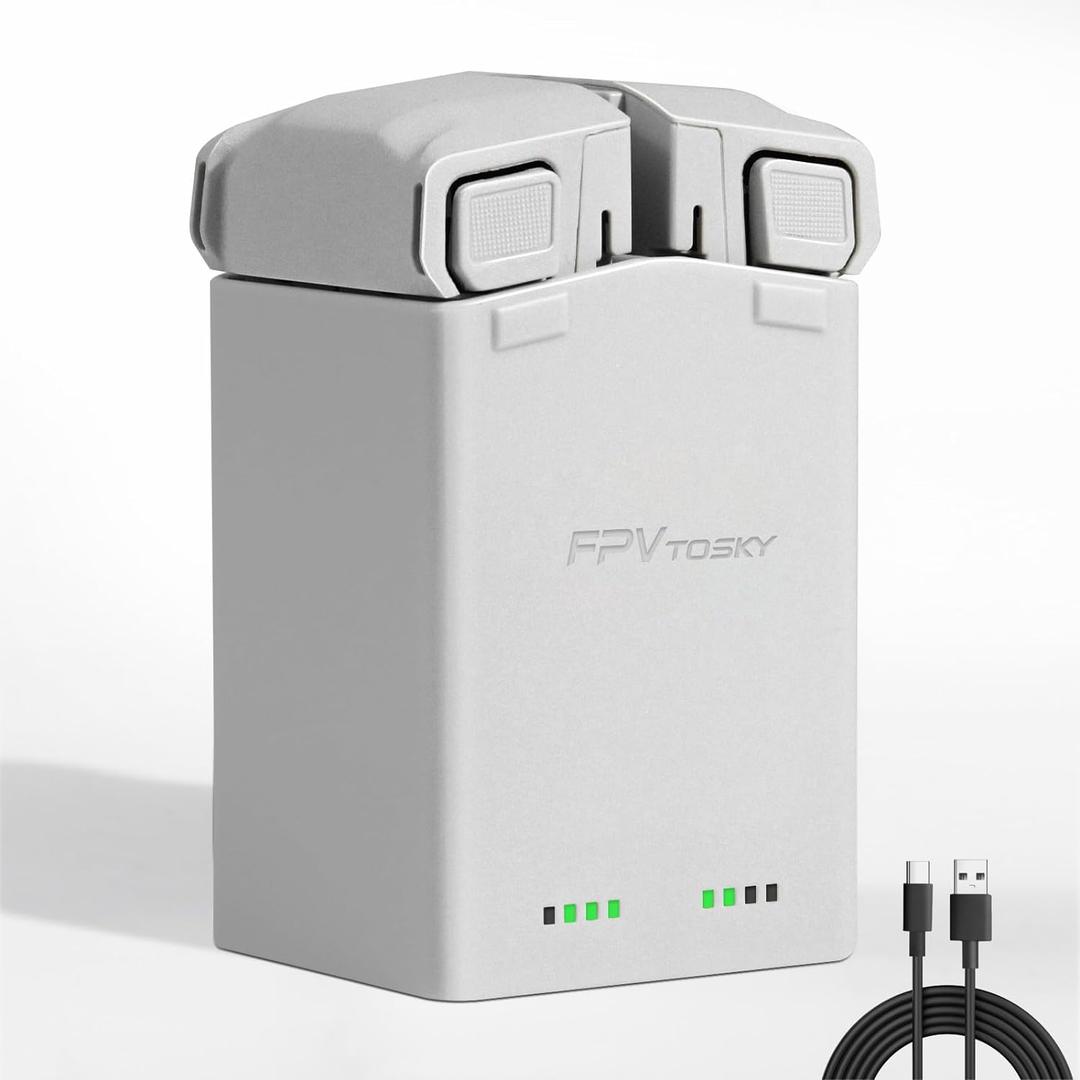 Battery Charger for DJI Mini 4 Pro/Mini 3 Accessories,DJI Mini4 Mini3Pro Series Two-Way Charging Hub, Dual Batteries Rapid Charging Simultaneously
