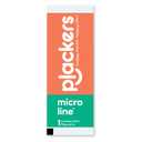 Plackers Micro Line Floss Picks - Intense Mint, Floss Fiber Made Without PTFE, 500 Count
