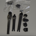 Fox Racing Unisex-Child COMP Boot Strap KIT/Buckle/Strap Pass - Buckle,Black,One Size
