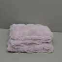 LIFEREVO Lavender Body Pillow Cover with Zipper Closure,Luxury Shaggy Ultra Soft Plush Faux Fur Pillowcase 20"x54" for Bed Couch Adults Pregnant Women/Mother/Wife(Light Purple/Orchid)