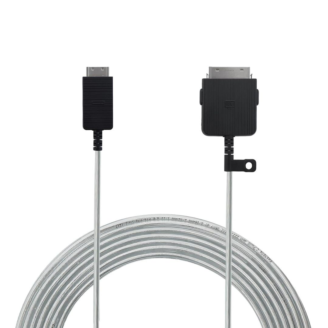 The Frame TV One Connect Cable BN39-03006A 5M /16Ft Compatible with Samsung 43" 50" 55" 65" 85" The Frame QLED 4K Smart TV LS03FAF LS03BAF LS03RA LS03DAF LS03AAF LS03TAF Q90R Series