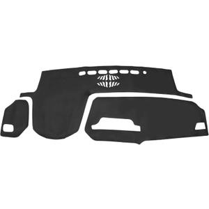 Dashboard Cover for Lexus RX 350 2020-2022 Dash Cover Mat Carpet Center Console Dash Cover Mat Car Interior Anti-Slip Faux Leather Black 1 Pc