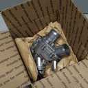 Upgrade Aluminum Engine Thermostat Housing Compatible with 2013-2020 Land Rover LR4 Discovery Range Rover Sport Velar Jaguar F-Type F-Pace XF XJ Replace LR117568 AJ813902 AJ814048