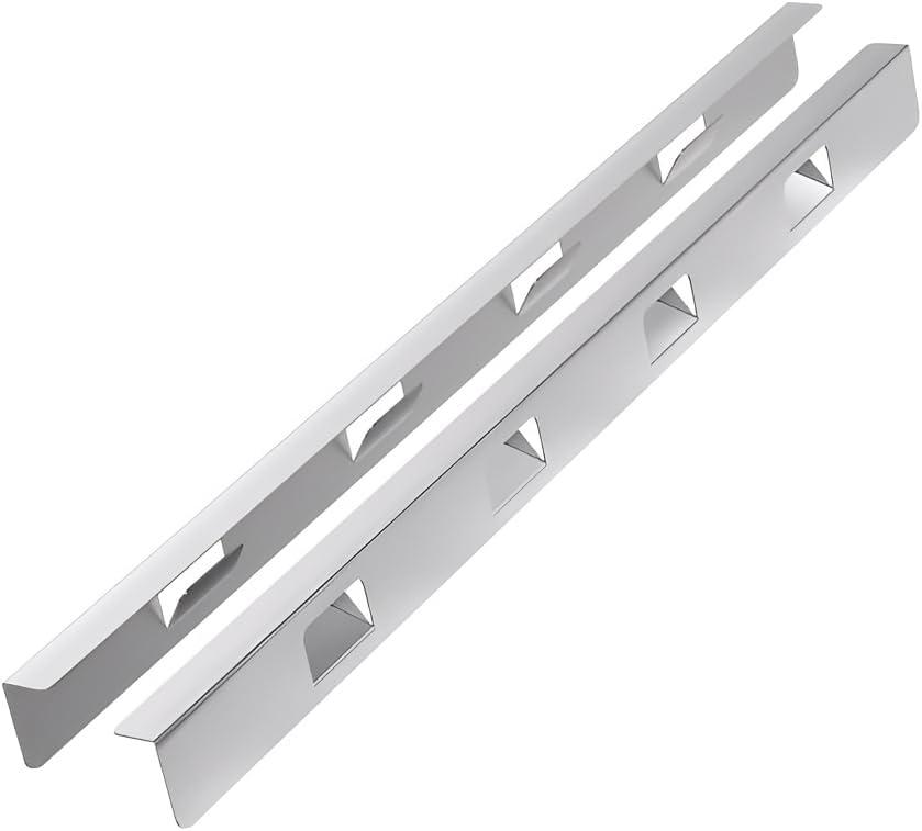 2 Pcs 316 Stove Gap Covers Stainless Steel Stove GapFiller Range Trim Kit Between Oven and Countertop Dishwasher Dryer Heat Resistant and Easy to Clean (23.4' silver)