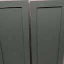 TEENFON 43" H Storage Cabinet with 4 Doors, Kitchen Cabinet with 6 Door Shelves, Kitchen Pantry Cabinets for Living Room, Dining Room, Bathroom, Forest Green, 11.8"D x 23.6"W x 43.3"H