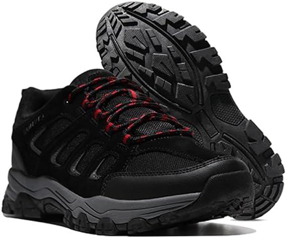 Steel Toe Shoes for Men (802Black,US 9.5)