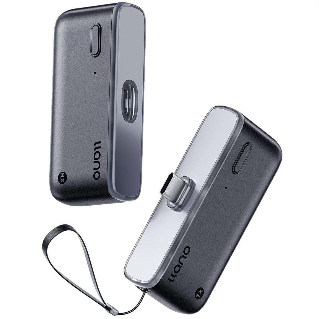 Llano S850 Upgraded Type-C Wireless HDMI Transmitter and Receiver,Ultra 4K Decode Input 1080P@60Hz Output, Plug&Play 5G+2.4G and Audio for Phone/Tablet/Laptop/PC to Monitor/Projector/TV Box (Black)