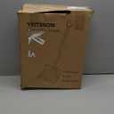 Snow Shovel for Driveway Ergonomic Design 17 Reinforced Heavy Duty Snow Removal Easy Assembled Tool in Winter Snowy Day for Garage Car Parking Port Workshop Barn