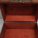 ELLDOO Vintage Treasure Chest, Pirate Keepsakes Box for Kids Gifts, Wooden Storage Box for Decorative Jewelry Pearl Trinkets, Large