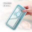 2 x Grab and Go Snack Containers, Stainless Steel Double Compartment Snack Containers with Lids, Reusable Condiment Container-Dishwasher Safe,Travel & Outdoor Camping Food Storage (2pcs)