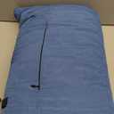 LENONE Portable USB Heated Blanket, 3 Heat Settings USB Heated Blanket Throw 3Hrs Auto Off 5V/2A,54"x38"Overheat Protection Portable Electric Blanket Wrap Machine Washable(Battery Pack Not Included)