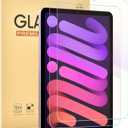 2 Pack Anti Blue Light Screen Protector for iPad Mini 7 Generation A17 Pro [2024],iPad Mini 6 Generation [8.3 Inch2021],9H Hardness Tempered Glass Film,Anti-uv,Eye Protection,Anti-Scratch