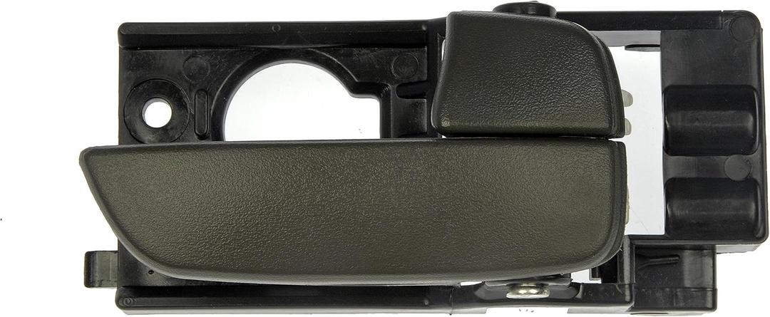 Dorman 81117 Front Passenger Side Interior Door Handle Compatible with Select Dodge/Hyundai Models, Gray; Textured