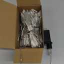 LJLNION 300 LED String Lights Outdoor Indoor, Extra Long 98.5FT Christmas Lights, 8 Lighting Modes, Plug in Waterproof Fairy Lights for Wedding Party Bedroom Decorations (Multicolor)