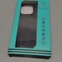 ONES for iPhone 13 Pro PU Leather Case 『 Four Corner Airbags 』『 Anti-Fingerprint 』『 TPU Bumper Non-Slip 』『Wireless Charging』 Sturdy Impact Absorb Shockproof Hard Cover - Black Pack of 2