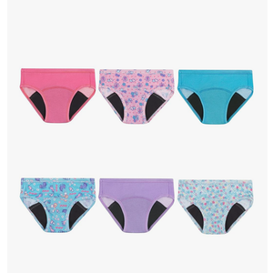 Hanes Girls' Hanes Toddler Girls' Potty Trainer Briefs, 6-Pack  (2T/3T)