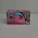 Barbie Camper, Chelsea 2-in-1 Playset with Small Doll, 2 Pets & 15 Accessories, Vehicle Transforms into Camp Site 