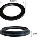 RQG 36mm Wheel Balancer Truck Adapter Kit, Includes Large Cone and Spacer, Wheel Balancer Cone for Cars Trucks Caravans SUVs